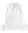 W210 Westford Mill Premium Cotton Gymsac White colour image